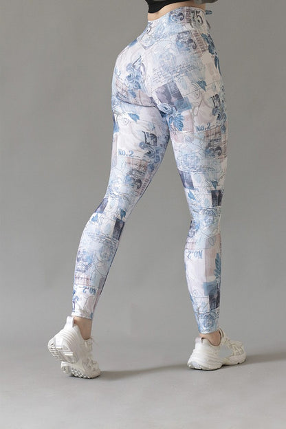 Legging Deportivo Lycra Colombiana Gala Sport Push Up Luz
