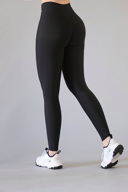 Legging Lycra Colombiana Gala Sport Push Up Pocket Red