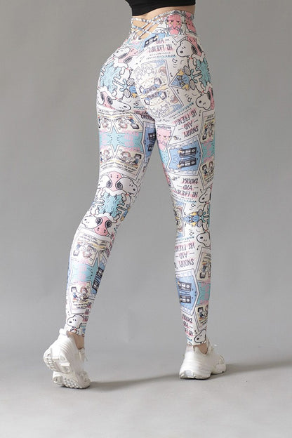Legging Deportivo Lycra Colombiana Galasport Elite Snoopy
