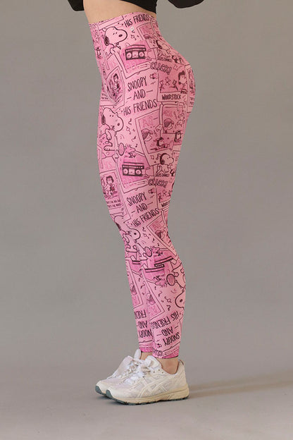 Legging Lycra Colombiana Galasport Elite Pushup Pocket Tinto