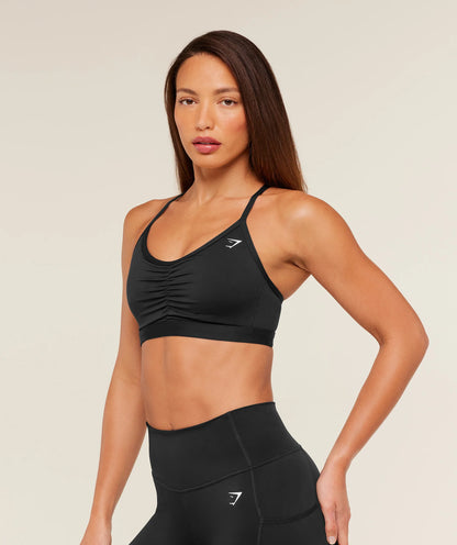 Ruched Sports Bra Gymshark