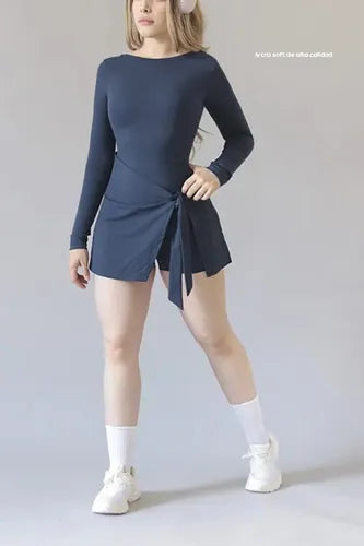 Legging Jumpsuit Lycra Colombiana Gala Sport Enterizo Clear