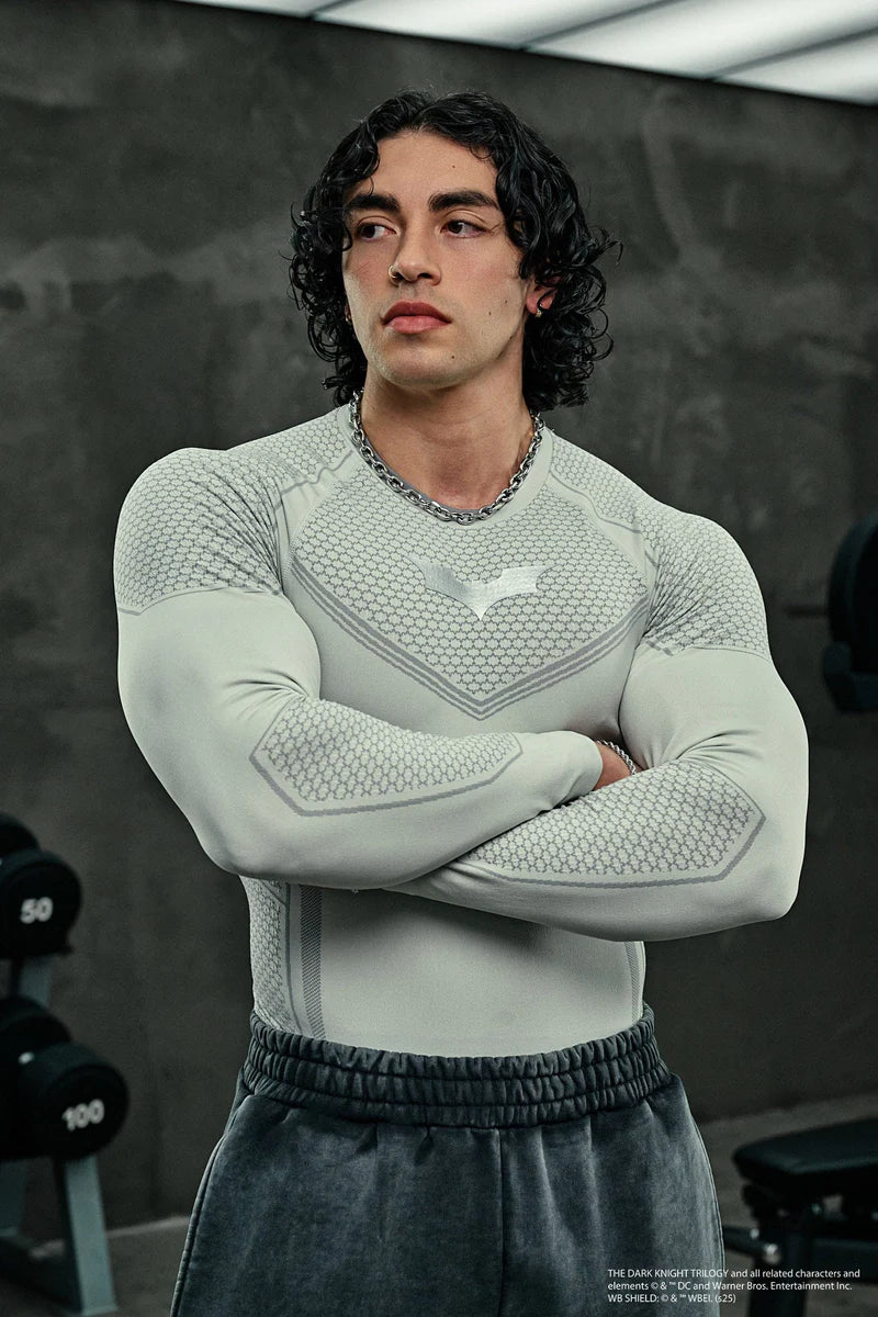 8004- Batman Compression Longsleeves Youngla