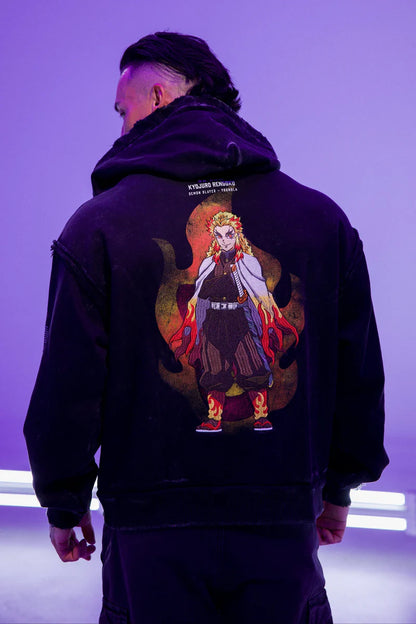 5195 - Zip-ups Demon Slayer Youngla