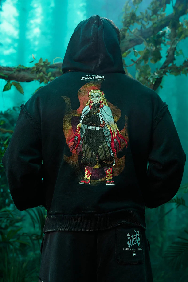 5195 - Zip-ups Demon Slayer Youngla